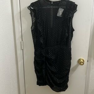 NWT Express black dress XL think NYE